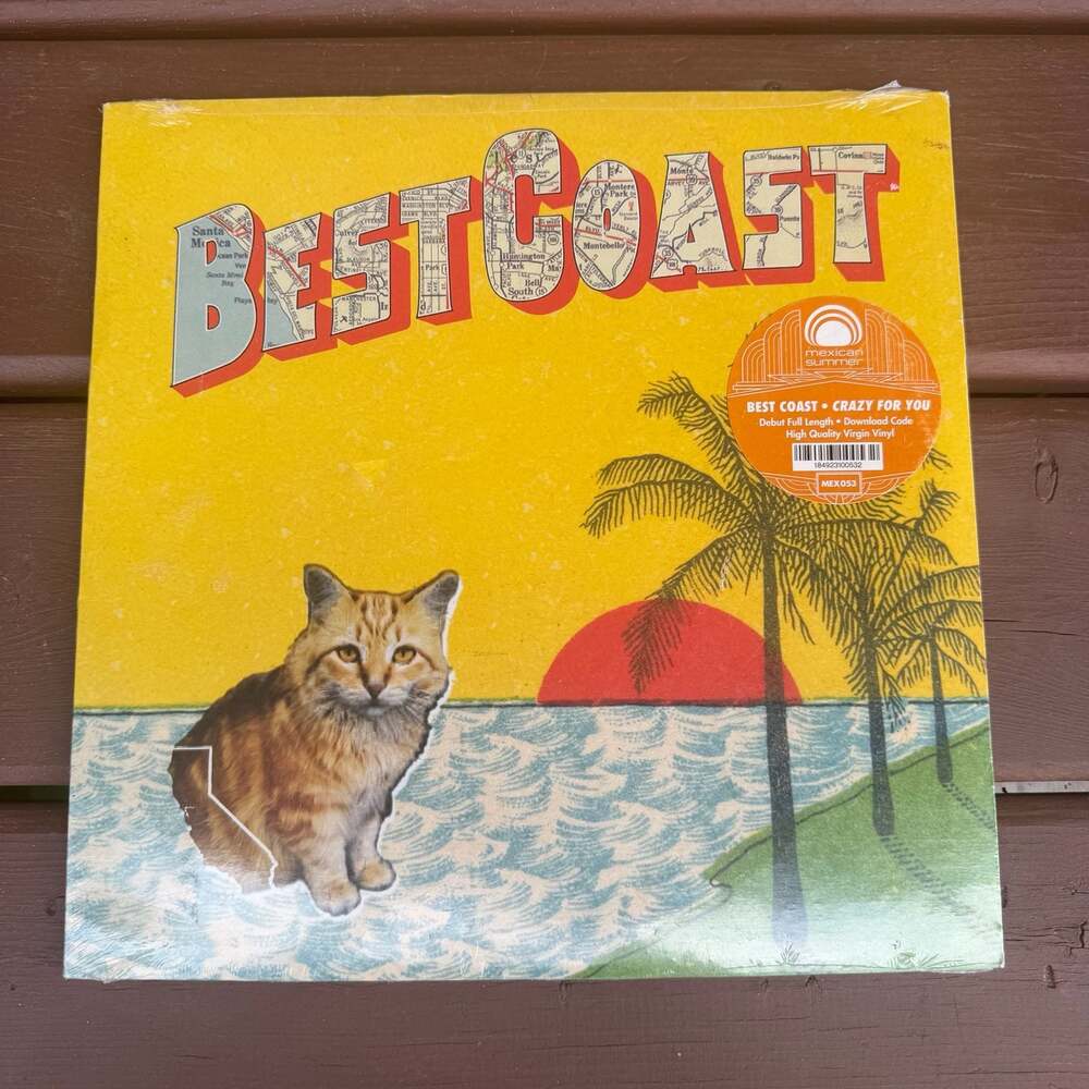 Best Coast - Crazy For You Vinyl LP *sealed with minor wear*